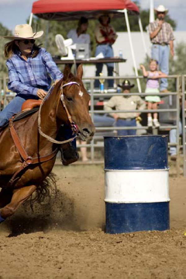 Barrel Racing Strasburg Hometown Days 2004