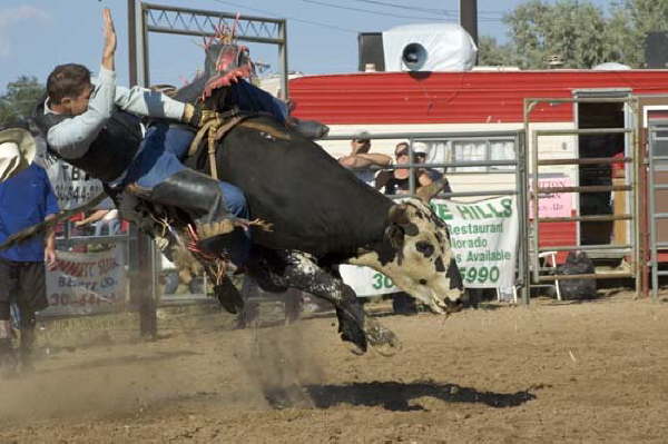 Bull Riding Strasburg Hometown Days 2004