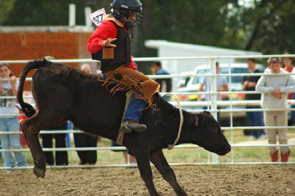 Calf Riding at Deer Trail 9-5-04